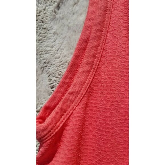 Adidas Coral Hidden Logo Jersey Style Dress Size M - Picture 4 of 13